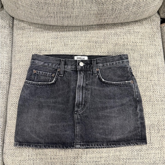 AGOLDE Alek Mini Skirt - Picture 1 of 4